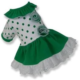Green Dots Dress