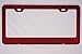 Honda Civic Mirror Red License Plate Frame
