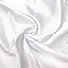 Riyidecor Clawfoot Tub Shower Curtain Liner Bathtub Round White All Around 180 x 70 Inch Wrap Around Freestanding Oval Surround PEVA Extra Wide Home Shower Panel Metal Shower Hooks Heavy Duty