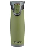 AVEX Matte Highland Camping Mug, Olive, 16-Ounce