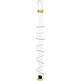 Droll Yankees New Generation Finch Flocker Birdfeeder, 36 Inches, 20 Ports, Yellow