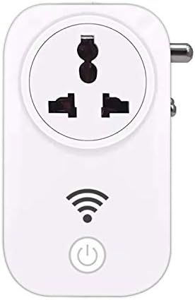 Fashioncubix Smart Plug Outlet Socket 16 AMP Compatible with Alexa Google Assistant Control Your Devices from Anywhere Voice Control App Control (1)