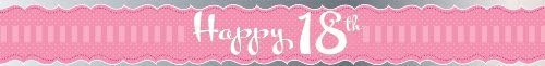 Perfectly Pink Party - Happy 18th Birthday Sash