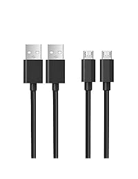 2 Pack Kindle Fire Charger Cord, Extra Long Compatible   Fire Tablet HD HDx, Fire HD 10, Fire 7 8 &Kids Edition, All New Fire TV Pendant E-Readers, Fire TV Stick, 6FT USB Charging Cable