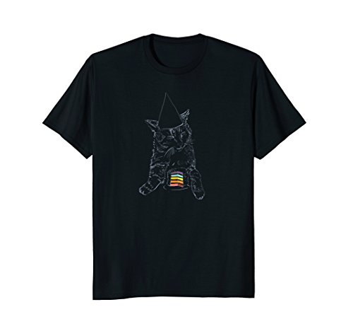 Mens Shane Dawson Birthday Cat T-shirt Medium Black