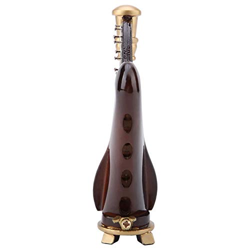 idalinya Wood Collectible 4in Wooden Miniature Harp Replica with Gift Case Instrument Model Musical Gifts Ornaments