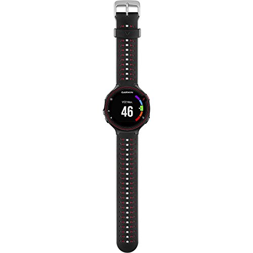 Garmin Forerunner 235 GPS Sport Watch with Wrist-Based Heart Rate Monitor and 7-Piece Fitness Kit (Marsala)