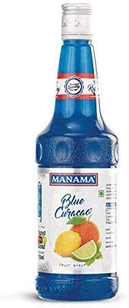 Manama Flavoured Syrup , 750ml (Blue Curacao)