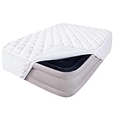 Queen Mattress Pad Thick Quilted Mattress Topper