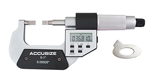 Accusize tools - 0-1"/0-25mm x 0.00005"/0.001mm electro…