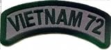 VIETNAM 72 Rocker Military VET Veteran POW War MC Club Biker Vest Patch PAT-1957