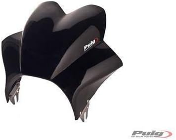 2007 Puig 2208N1313 2208N1313 Pare-brise WAVE compatible avec YBR 125 RE05 Noir Set