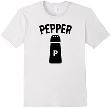Mens Pepper - Matching Salt And Pepper Halloween T-Shirt Store 2XL White