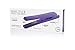 Herstyler Tourmaline 1 Inch Flat Iron - Dual Voltage Straightener - Flat Iron with Floating Plates - Adding Versatility to Style - (Purple)