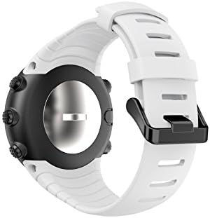 Watch Strap Band for Suunto Core, BTChoice Soft TPU Replacement Watch Band Strap for Suunto Core (White)