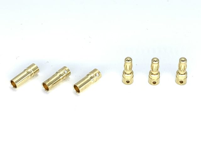 スクエア (Square) ブラシレスモーター用3.5mmコネクター オスメスセット SGC-135