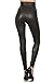 Cemi Ceri Women's Faux Leather High Waist Leggings