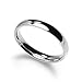 4mm Stainless Steel Comfort Fit Classic Wedding Band Ring Available in Sizes 4-12; W/ Free Gift Pouch