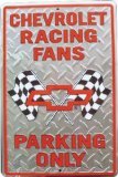 HANGTIME Chevrolet Racing Fan Parking Only