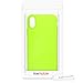 kwmobile TPU Silicone Case for Apple iPhone Xs - Soft Flexible Shock Absorbent Protective Phone Cover - Neon Yellow
