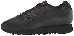 Reebok Women's Glide Sneaker, Black/Pure Grey, 5
