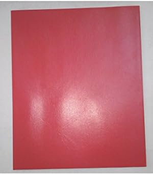 Duo-Tang, 50325-LightRed Granada Portfolio Twin Pocket Folder, Light Red 8 1/2" x 11", Sold in Units of 6 Made in USA