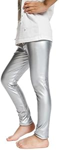 baby girl faux leather leggings