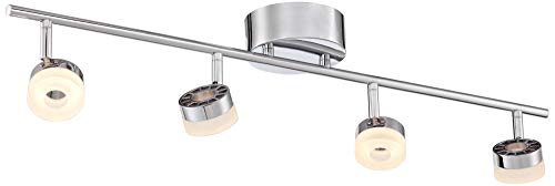 Pro Track Sara 4-Light Chrome LED Track Fixture - Pro Track - Thumbnail 4