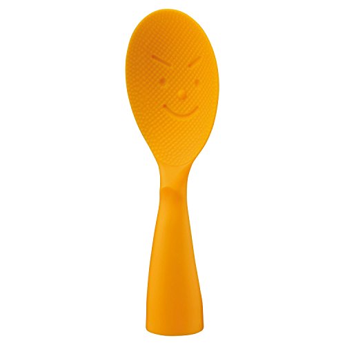 Akebono Industry Standing Rice Scoop, Orange (PM-903)