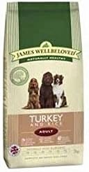 James Wellbeloved Adult Complete Dog Food with Turkey & Rice (2kg)