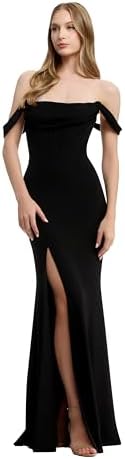 dress the population kathleen Dress The Population Kathleen Ruffle Maxi Dress