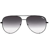 Quay Women's x Desi Perkins High Key Sunglasses, Black/Fade, One Size