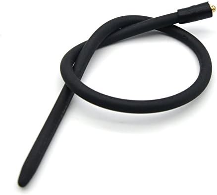 Lizxun Men Relaxing Toys Handled Urethral Stretching Bladder Toys Relieve Stress Length 35cm (5.5mm(dia), black)