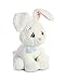 Aurora World White Floppy Plush Bunny, Medium