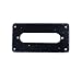 Humbucker to Tele Style Neck Pickup Adapter Ring ,H-TN 1-Ply Black