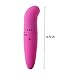 Mini Mute Bull let Vib rator For Woman Beginner - Dolphin (RoseRed)