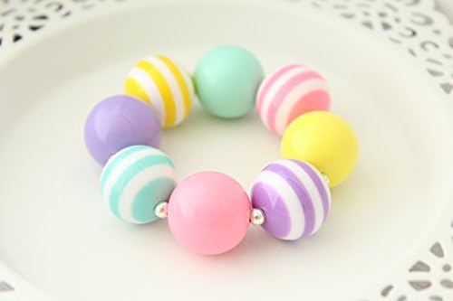 Chunky Easter Gift Bracelet Jewelry for Babies Toddlers and Girls