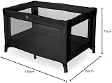 My Babiie Travel Cot - Lightweight, Easy Fold, 120x60cm Mattress view 8