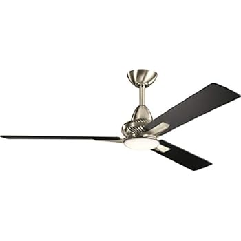 Kichler 300031bss Kosmus 52 Ceiling Fan With Led Lights Remote