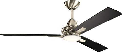 Kichler 300031bss Kosmus 52 Ceiling Fan With Led Lights Remote