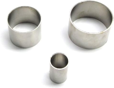 Dessert Ring, Seamless, Stainless, 1-1/2" High - 1"