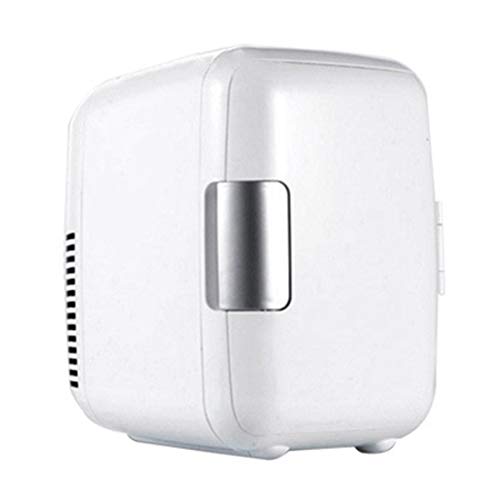 Portable Car Freezer 4L Mini Fridge Refrigerator Car Home Dual Use Car Fridge 12V Cooler Heater Universal Vehicle Parts - white