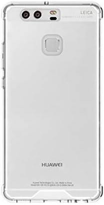 Jiangym Mobile Phone Hard Cases for Huawei P9 Transparent Shockproof TPU Protective Back Cover Case (Black) Hard Cases (Color : Transparent)