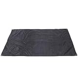 None-branded Waterproof Camping Tarp for Picnics, Tent Footprint, and Sunshade (Black-210x200CM)