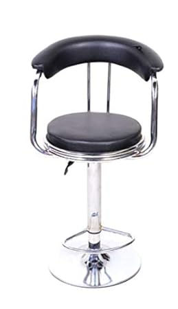 Super Amarjyoti Black Bar Stool or Kitchen Chair