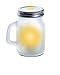 3 Piece Mini Mason Jar Tealight Set Warm Flameless Flickering LED Tea Lights Battery Operated - Frosted Glass Jars With Light Up Star Lids For Centerpieces, Wedding Decoration Christmas Stuffers