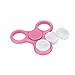 Joykith 3PCS LED Light with Button For Fidget Hand Spinner Toy [3D Figit] Premium Quality EDC Focus Toy for Kids & Adults - Best Stress Reducer Relieves ADHD Anxiety (B)