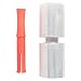 TOPGREEN Mini Stretch Wrap 2 PACK with Plastic Handle for Pallet Wrap Moving Stretch film Shrink Wrap 5 Inch by 1000 Feet Shrink Wrap for Moving Packing Shipping Boxes