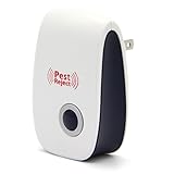 Pest Control Ultrasonic Repellent - Pest Reject -In Repeller for Insects - Best Repellent for, Cockroach, Rodents, Flies, Roaches, Ants, Spiders, Fleas, Mice