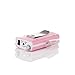 Miss Sweet Portable Nail Drill Machine Rechargeable Electric Nail File for Acrylic (Pure Pink)
